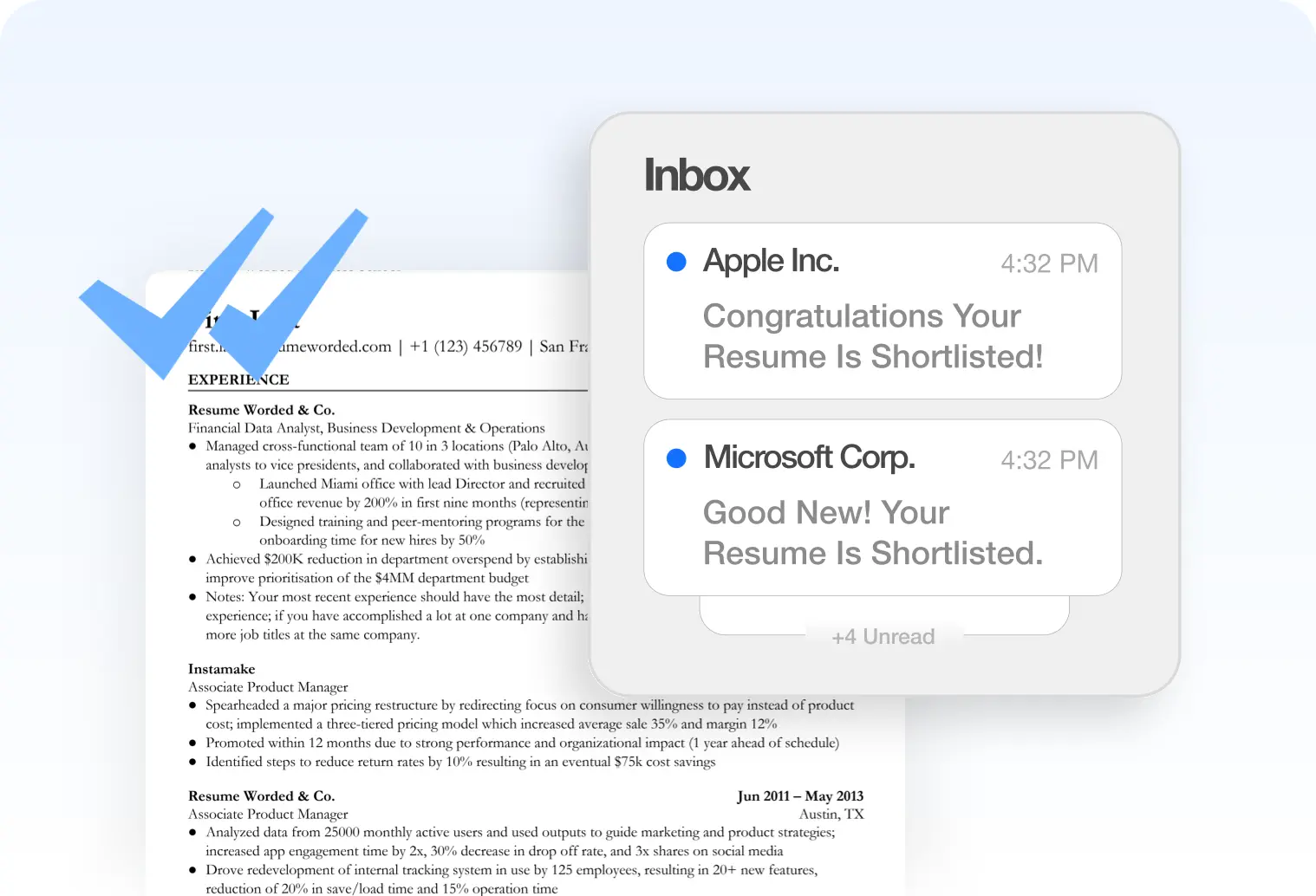 Professional resume